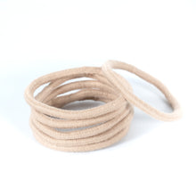 Load image into Gallery viewer, Elastics Covered with Cotton - Set of 6