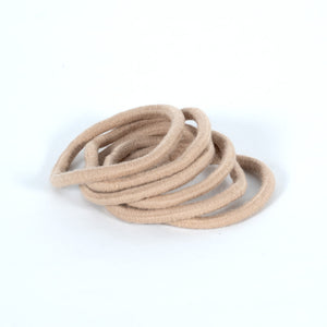 Elastics Covered with Cotton - Set of 6