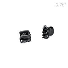 Load image into Gallery viewer, Mini Black Plastic Clamps - Pair