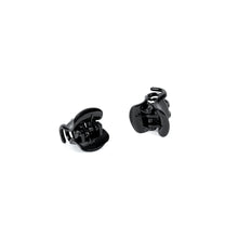 Load image into Gallery viewer, Mini Black Plastic Clamps - Pair