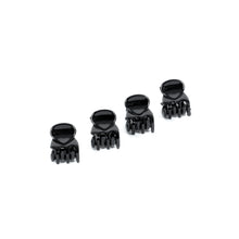 Load image into Gallery viewer, Mini Black Plastic Clamps - Set of 4