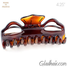 Load image into Gallery viewer, Large French Tortoise Plastic Hair Clip